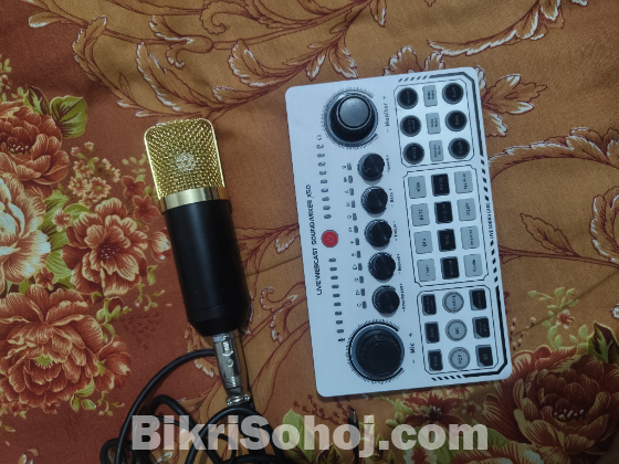 X50সাউন্ড কার্ড সহ মাইক্রোফোন সেটআপ